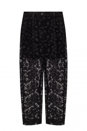 Floral see-through trousers, zdjęcie 1 Floral see-through trousers od Dolce & Gabbana